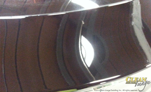 Headlight Restoration after it has been applied.