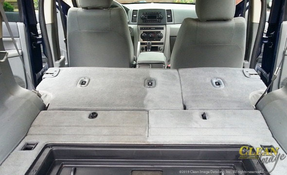 Back of truck steam cleaned and new again!