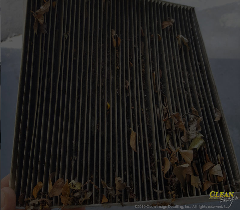 Air Filter absolutely filthy and in need of replacement.